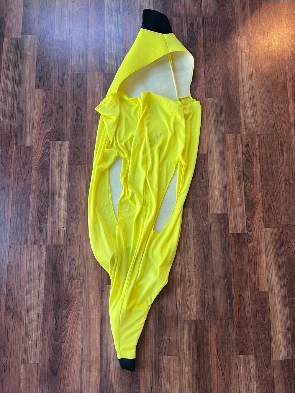 Classic Full Body Banana Costume Suit Slip On One Size Adult